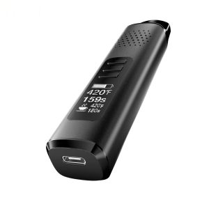 Anlerr HerbPod BLACK - Mini Dry Herb Vaporizer with OLED Display - Image 3