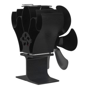 6 Blade Thermal Fan with Ribbed Body for Closed Combustion Fireplaces - Image 3