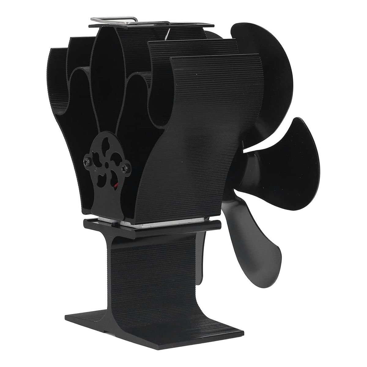 6 Blade Thermal Fan with Ribbed Body for Closed Combustion Fireplaces - Image 3