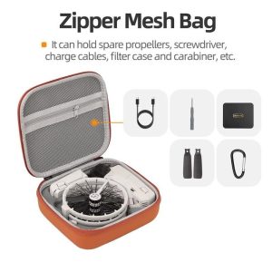 SunnyLife Protective Compact Case for DJI Flip with Carabiner - Image 4