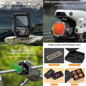 6pc SunnyLife ND Filter Set for DJI Mavic Air 3S - Image 3