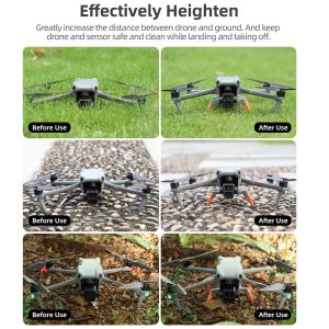 SunnyLife Spider Landing Gear for DJI Air 3/Air 3S - Grey - Image 3