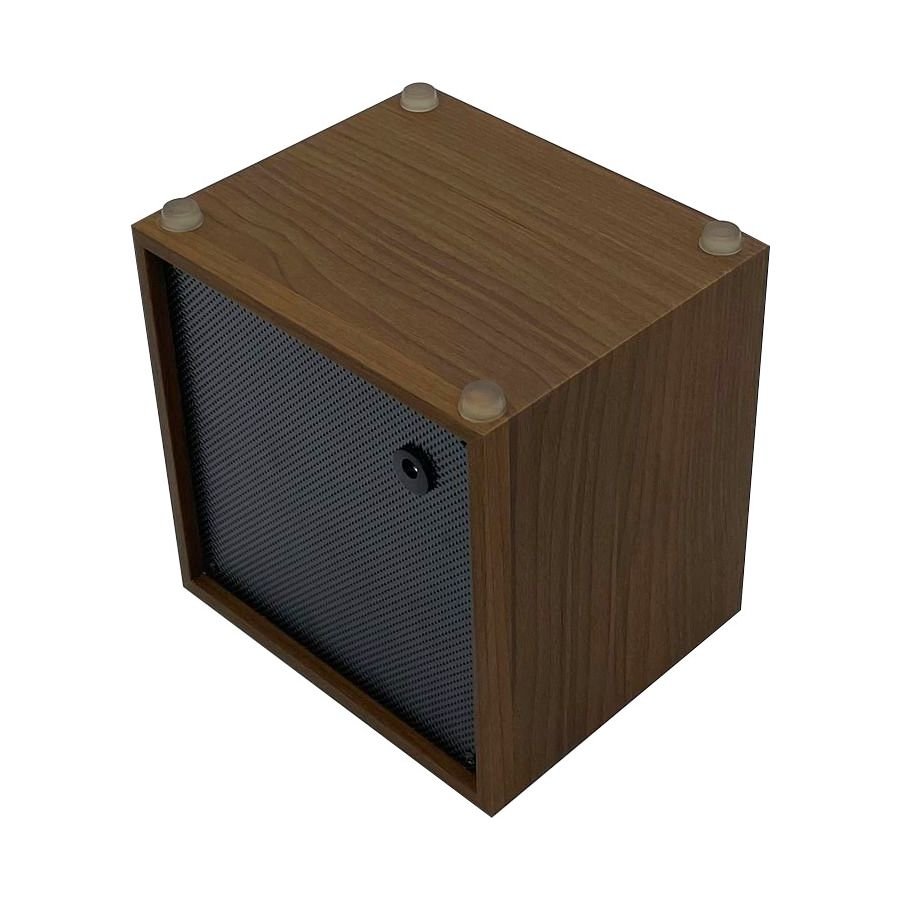USB Powered Single Watch Winder with LED Backlight (Walnut Finish)