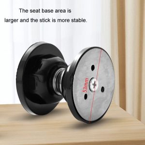 Magnetic Door Stop with PVC Rubber Cover - 2 Pack - Image 3