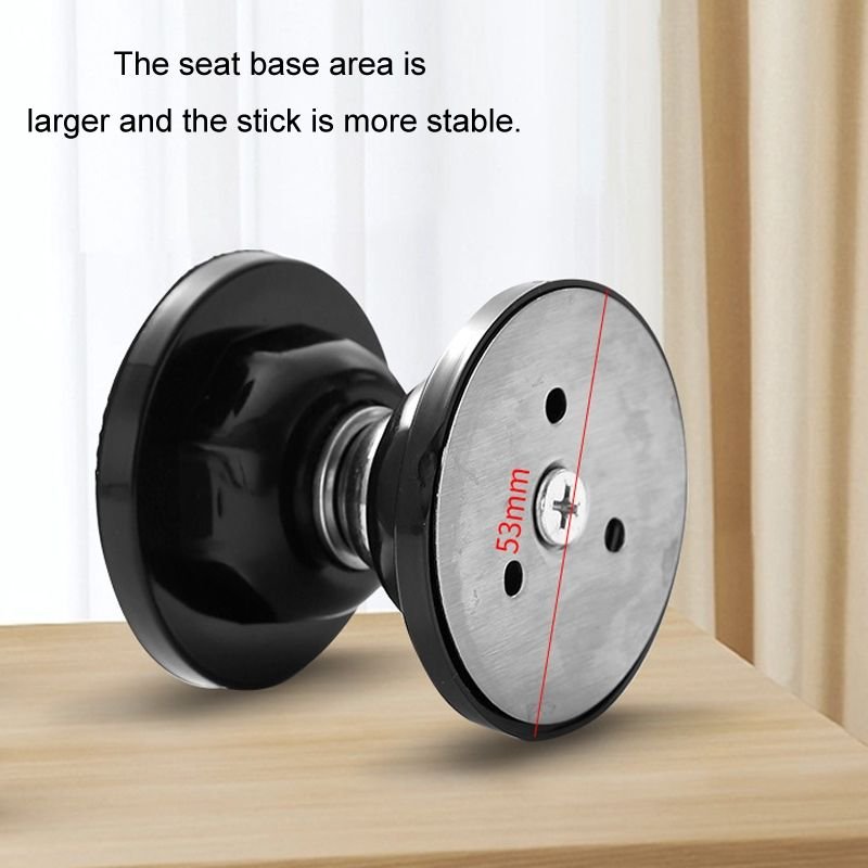 Magnetic Door Stop with PVC Rubber Cover - 2 Pack