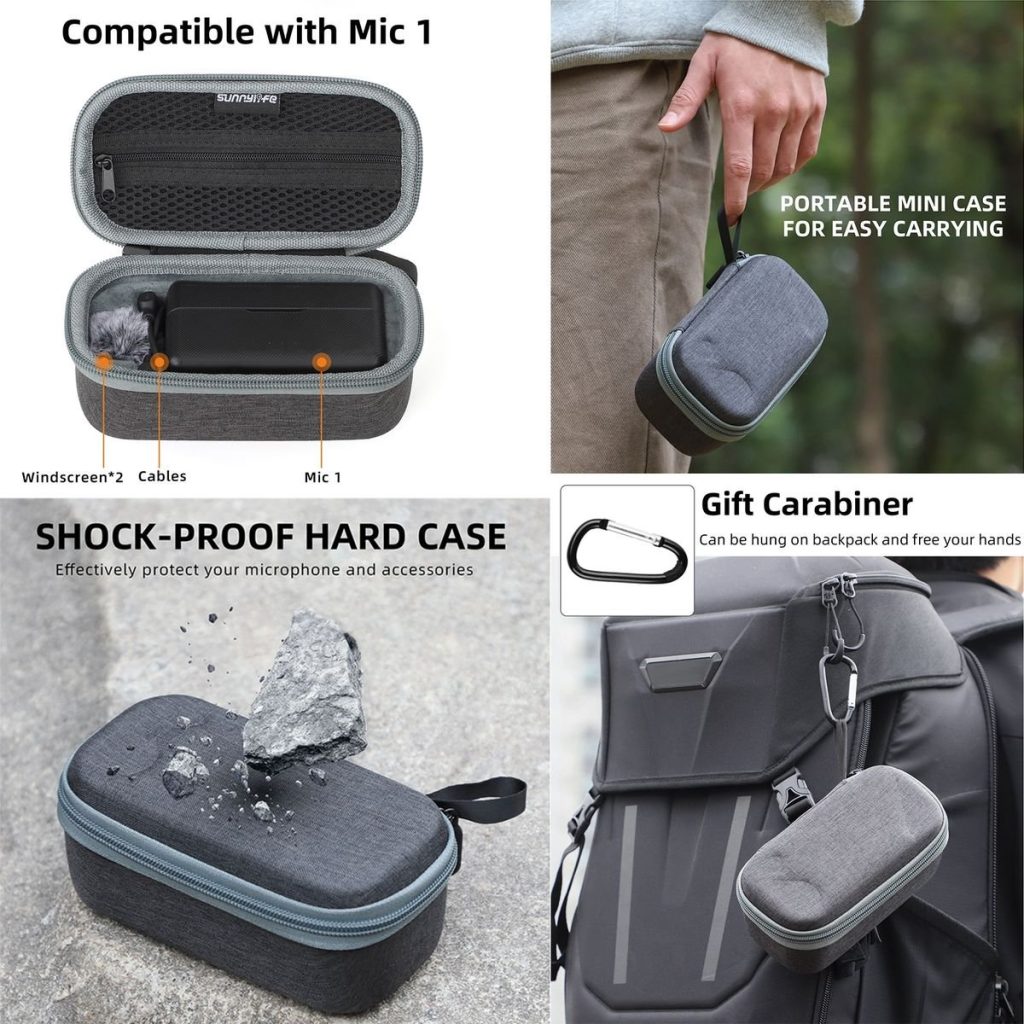 SunnyLife Protective Case for DJI Mic 2