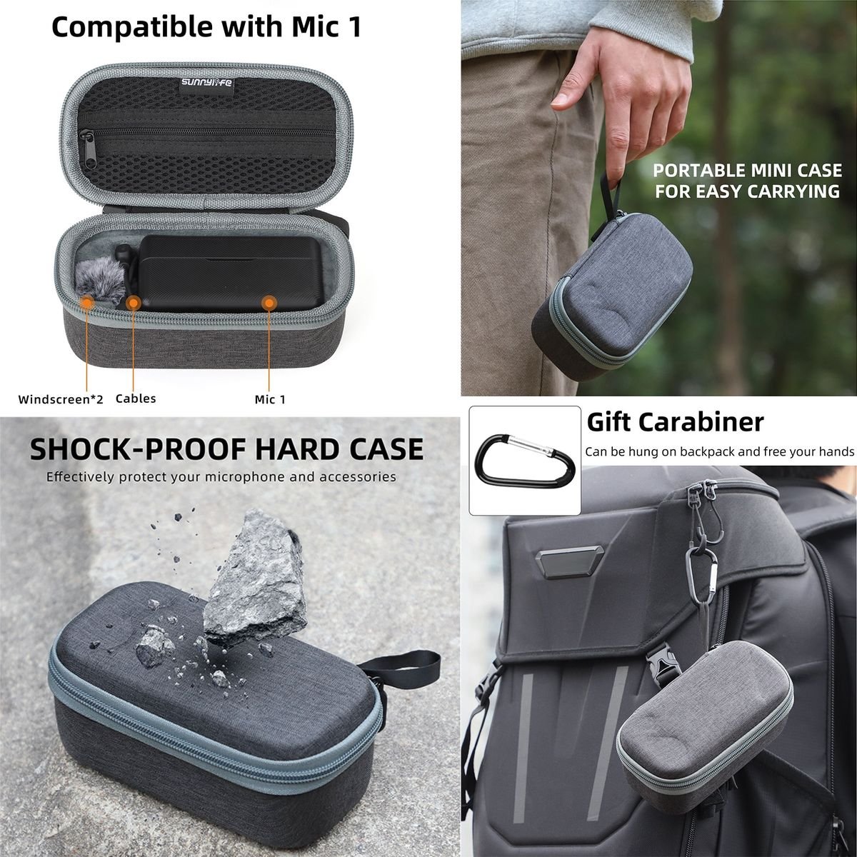 SunnyLife Protective Case for DJI Mic 2 - Image 3