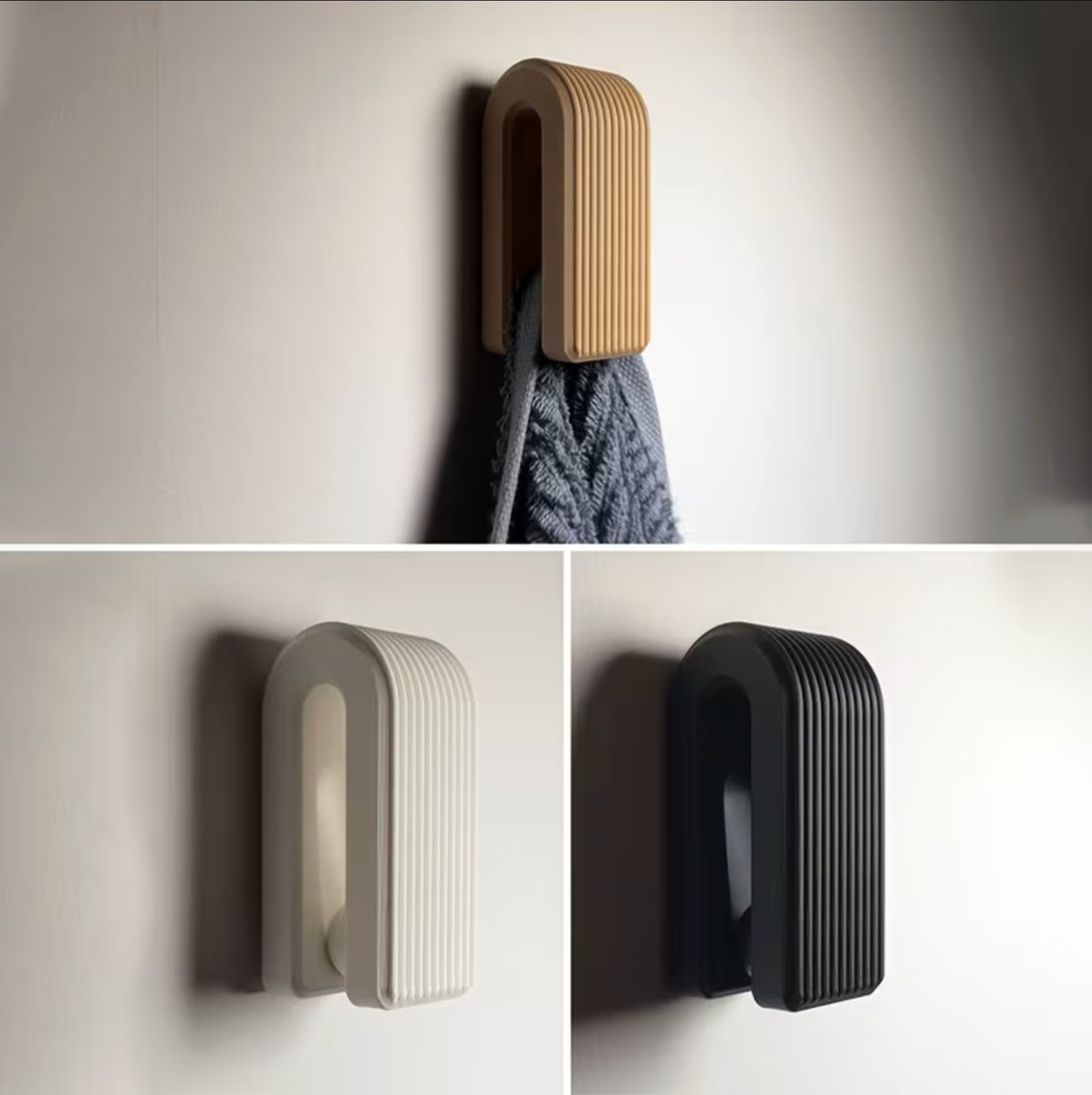 Auto-Locking Towel Rack - Gravity Wall-Mounted Towel Holder - Image 3