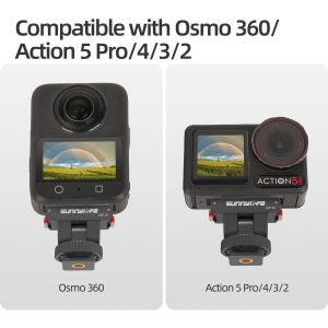 Sunnylife Adjustable Magnetic Cold Shoe Adapter for Osmo 360 /Action 5 Pro - Image 4