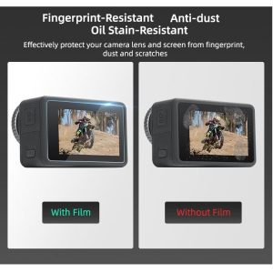 2 Sets of SunnyLife Tempered Glass Protectors for DJI Osmo Action 3 - Image 4