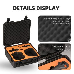 Sunnylife Waterproof ABS Hard Case for DJI NEO 2 Motion Fly More Combo - Image 4