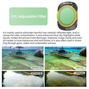 6pc SunnyLife ND Filter Set for DJI Mini 4 Pro - Image 4