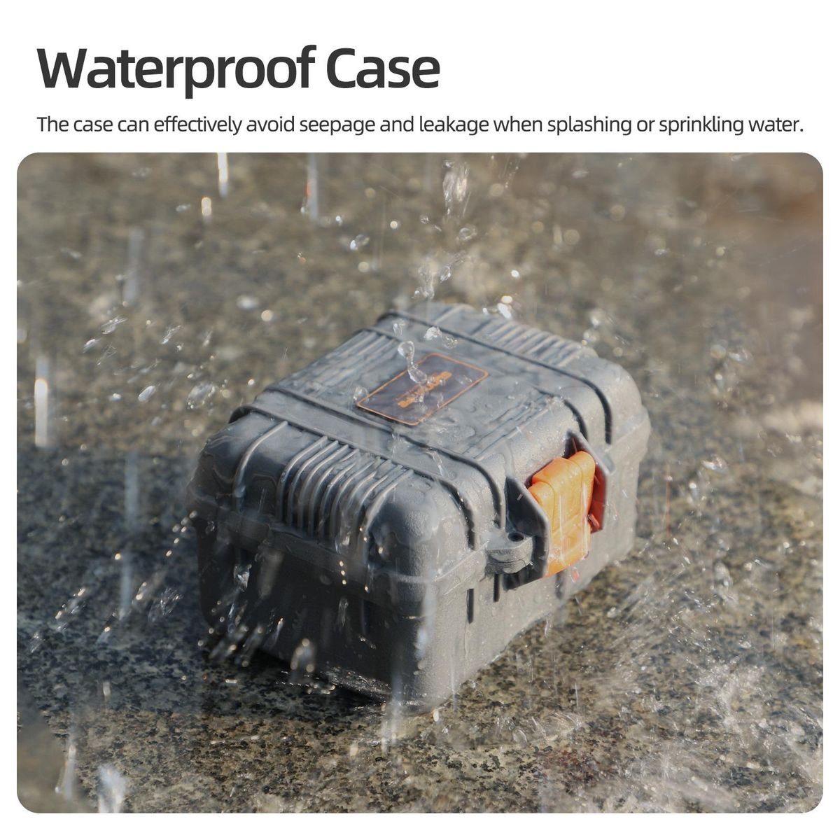 Sunnylife Mini Hard Case for Osmo Action 6 - Waterproof Hard Shell Storage - Image 4