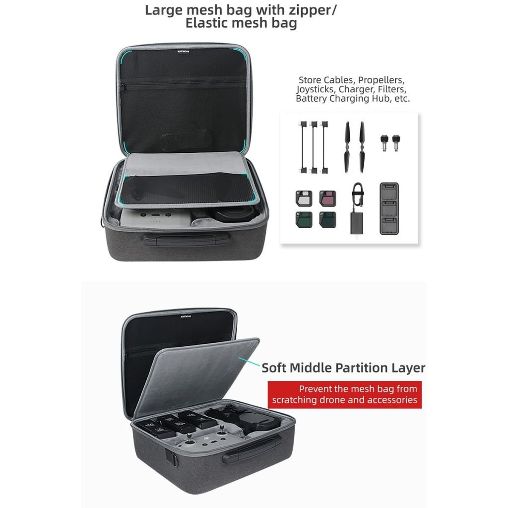 SunnyLife Protective Case with Shoulder Strap for DJI Mavic 3 Flymore Combo