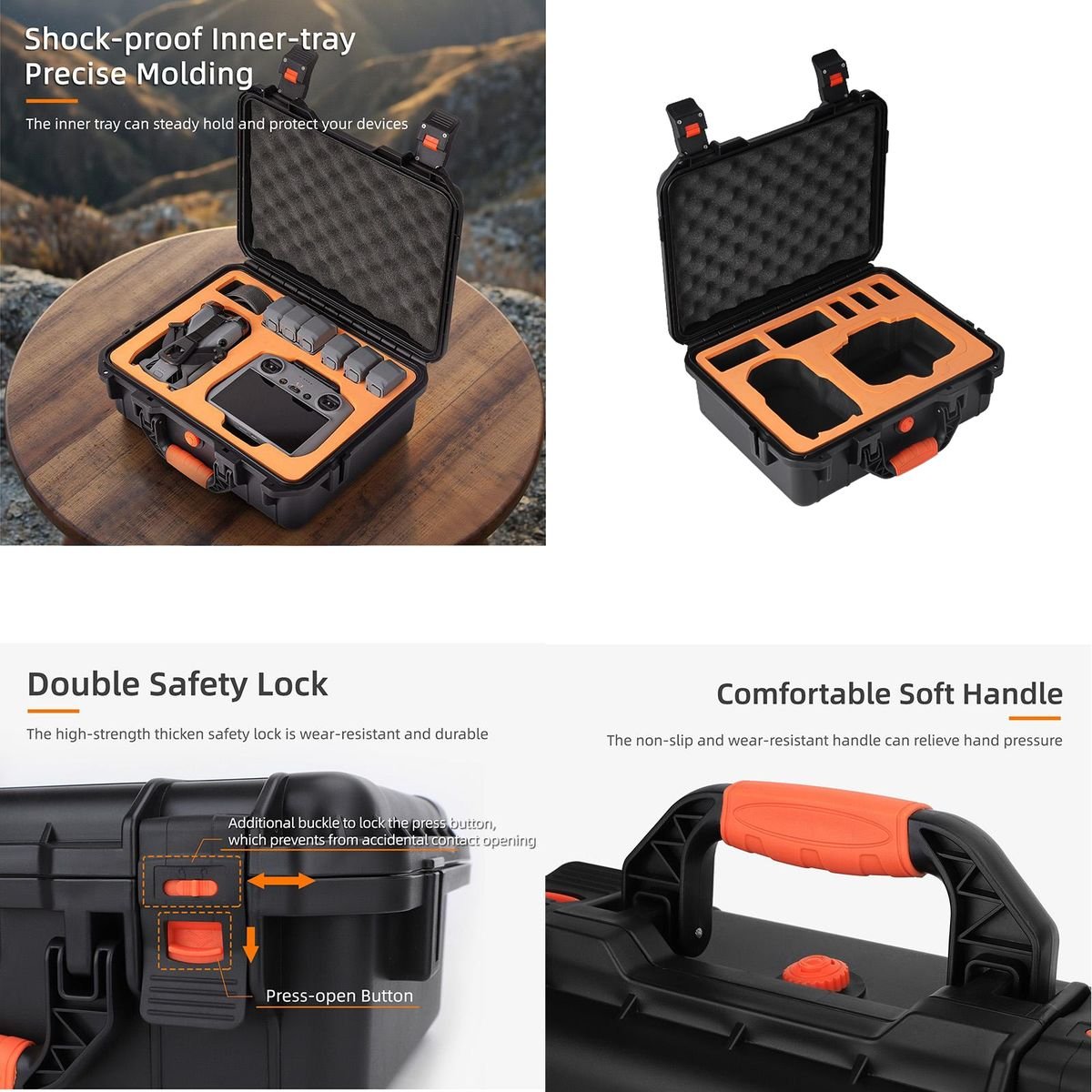 Sunnylife Waterproof Hard Case Compatible With DJI Mini 5 Pro / Lito X1 - Image 4