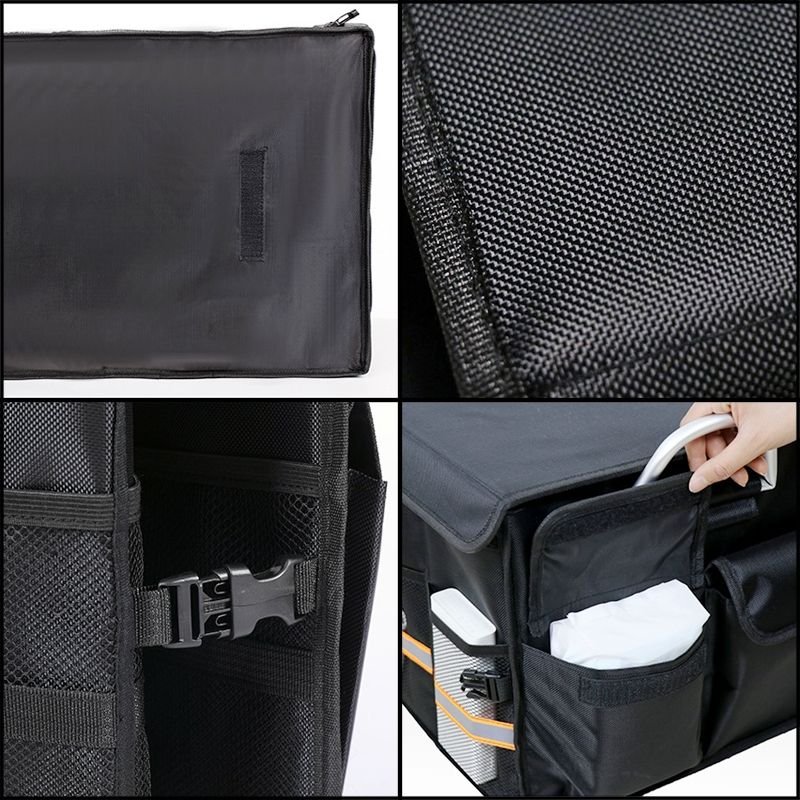 66L Waterproof Foldable Non-Slip Car Boot Organiser