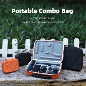 SunnyLife Hard Carry Case for DJI Osmo Action 5 Pro / 4 / 3 - Black - Image 4