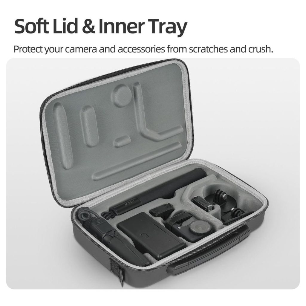 Sunnylife Adventure Hardshell Case Compatible With Osmo Action 6/5 Pro/4/3
