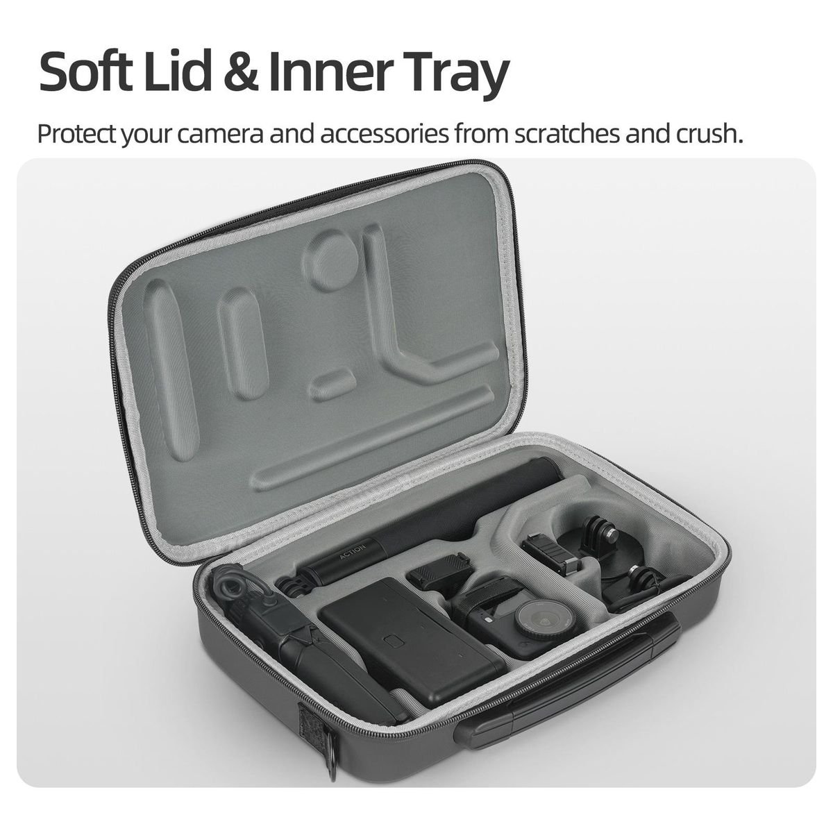 Sunnylife Adventure Hardshell Case Compatible With Osmo Action 6/5 Pro/4/3 - Image 4