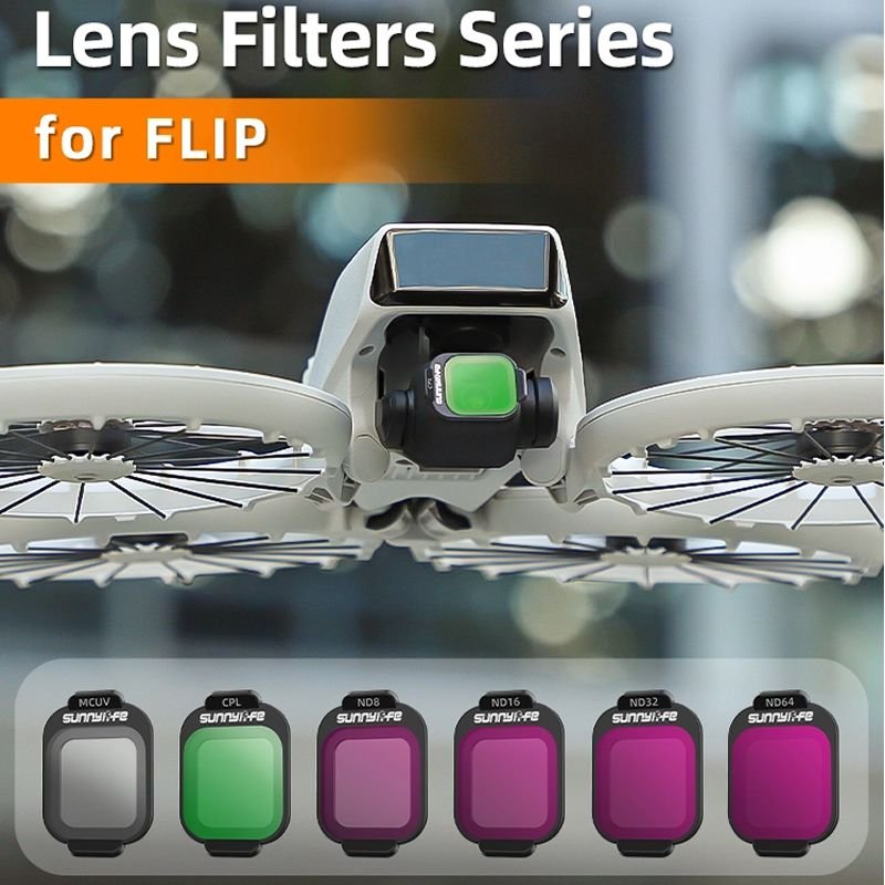 SunnyLife 6-Piece ND Filter Set for DJI Flip Drone