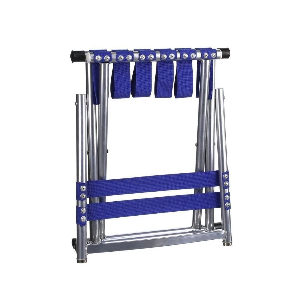 2 Pack Multi-Purpose Folding Stools with Backrest