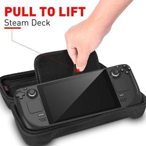EVA Hard Case for Steam Deck with SD Card Slots & Screen Protection - Image 4