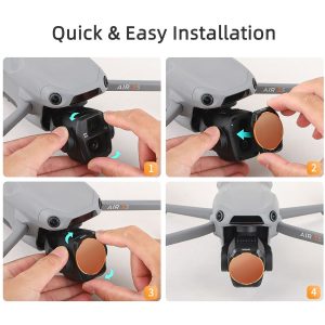 6pc SunnyLife ND Filter Set for DJI Mavic Air 3S - Image 4