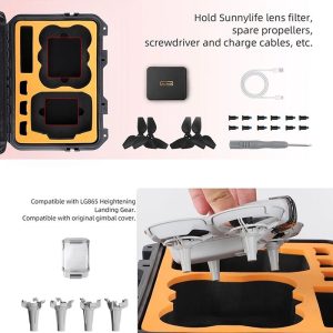 SunnyLife ABS Hard Shell Waterproof Case for DJI NEO - Image 4