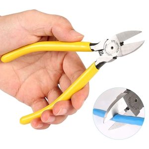 RJ45 Network Crimping Tool Set with Pass-through Crimper & Connectors - Image 4