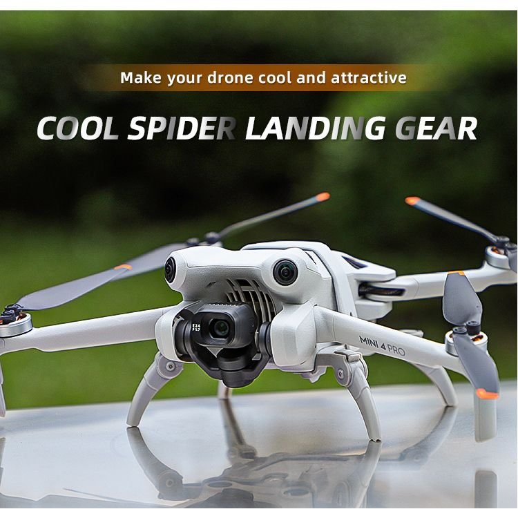 SunnyLife Spider Landing Gear for DJI Mini 4 Pro - Grey