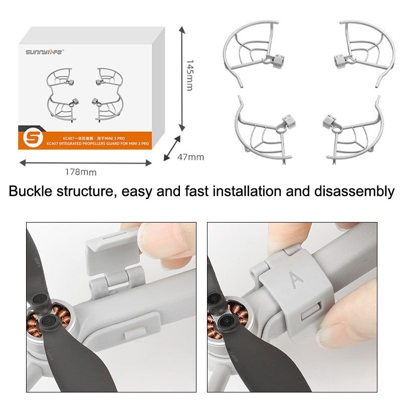 SunnyLife Integrated Propeller Guards for DJI Mini 3 Pro