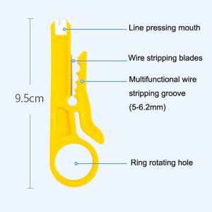 RJ45 Crimping Tool For Pass-Through Connector Combo - Image 5