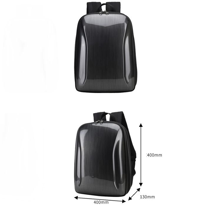 Hard-Shell Maxi Backpack compatible with DJI Mavic Mini 3 PRO Brushed Grey