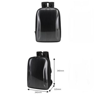 Hard-Shell Midi Backpack compatible with DJI Mavic Mini 3 PRO Brushed Grey - Image 5