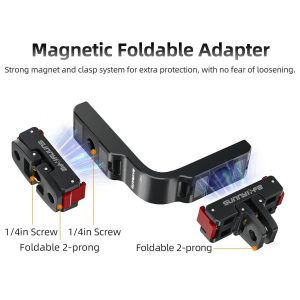 Sunnylife Vertical/Horizontal Mount with Magnetic Adapter for Osmo 360 - Image 5