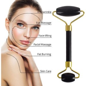 3-in-1 Facial Set - Refillable Ice Roller + Gua Sha + Dual-End Face Roller - Image 5