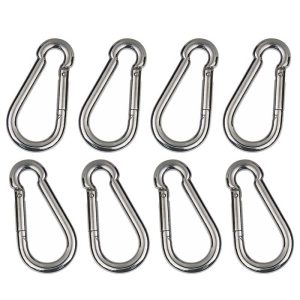 4-Pack Reflective Tie-Down Rope Kit with Shock Springs & Carabiners - Image 5