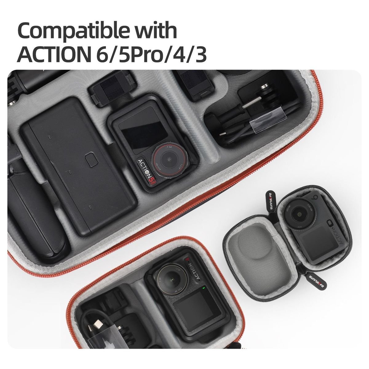 Sunnylife Adventure Hardshell Case Compatible With Osmo Action 6/5 Pro/4/3 - Image 5