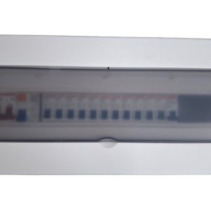 Raytric 18-Way Din Populated Flush Distribution Box| Metal Base | - Image 5