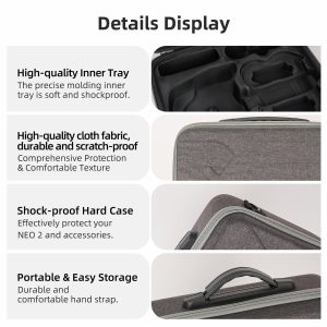 Sunnylife EVA Hardshell Case Compatible With NEO 2 Motion Fly More Combo - Image 5
