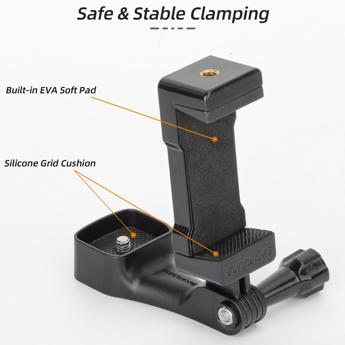 SunnyLife Front Phone Mount For DJI Osmo Pocket 3 - Image 5