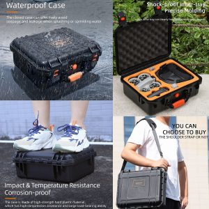 SunnyLife ABS Hard Shell Waterproof Case for DJI NEO Motion Fly More Combo - Image 5