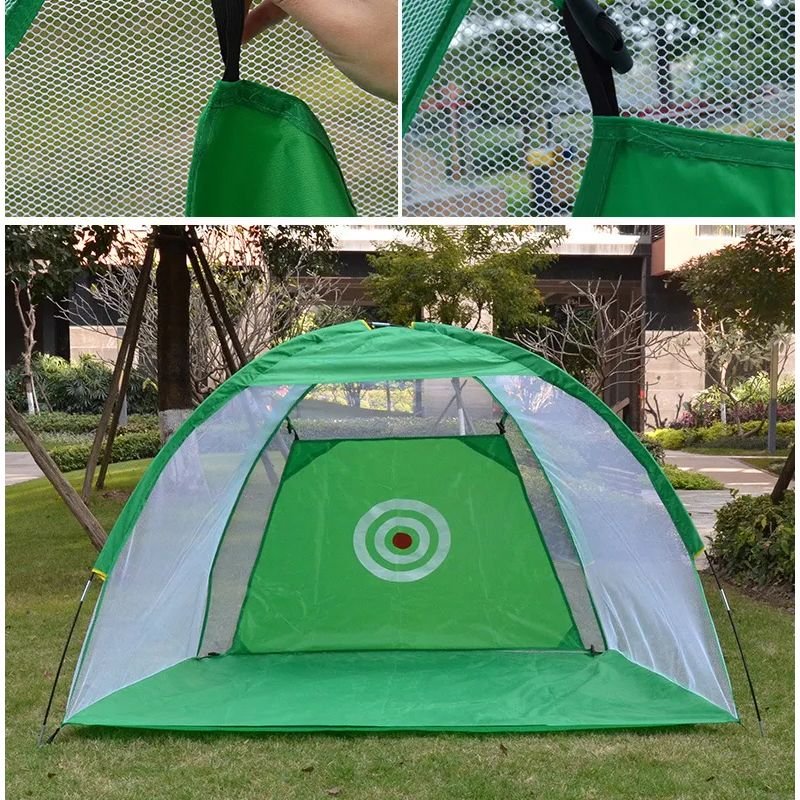 Portable Golf Practice Net 200cm x 140cm with Practice Balls & Carry Bag