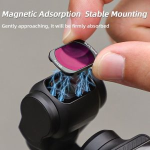 4pc SunnyLife ND/PL Filter Set Compatible with DJI Osmo Pocket 3 - Image 5