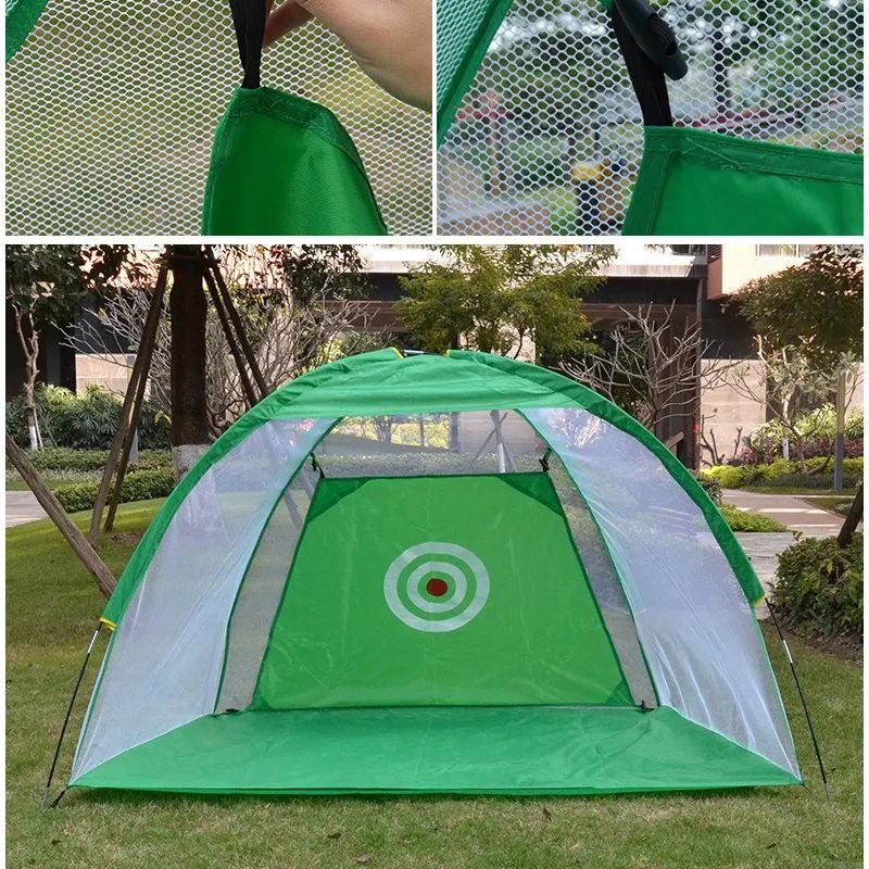 Portable Golf Practice Net 200 cm x 140 cm with Carry Bag