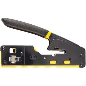 Network Crimping Tool For RJ45 Pass-Through Connectors with Wire Stripper - Image 5