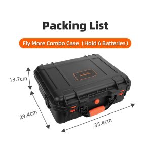 Sunnylife ABS Waterproof Hard Shell Case for DJI NEO 2 Fly More Combo - Image 6