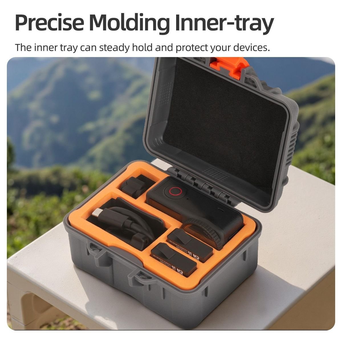 Sunnylife Mini Hard Case for Osmo Action 6 - Waterproof Hard Shell Storage - Image 6