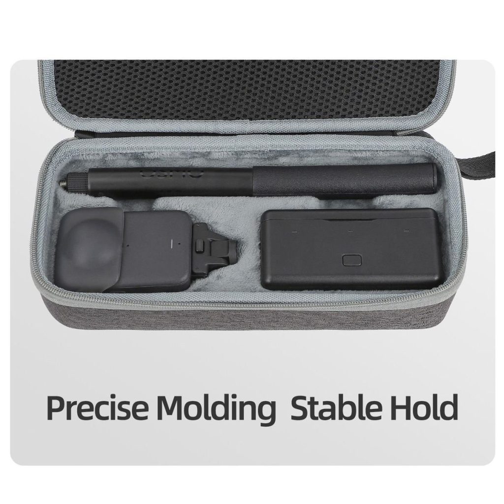 Sunnylife Hardshell EVA Carry Case Compatible With DJI Osmo 360 (Grey)
