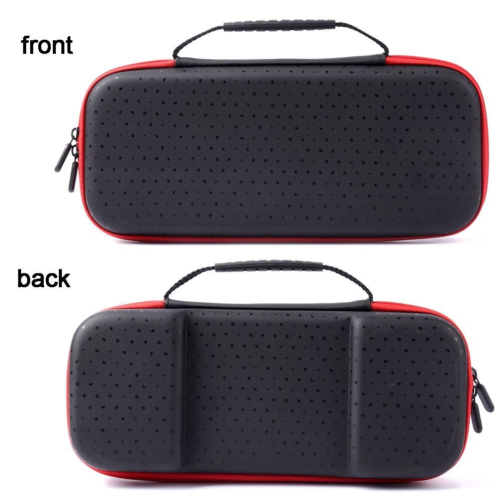 EVA Hard Case for Steam Deck (Black & Red)